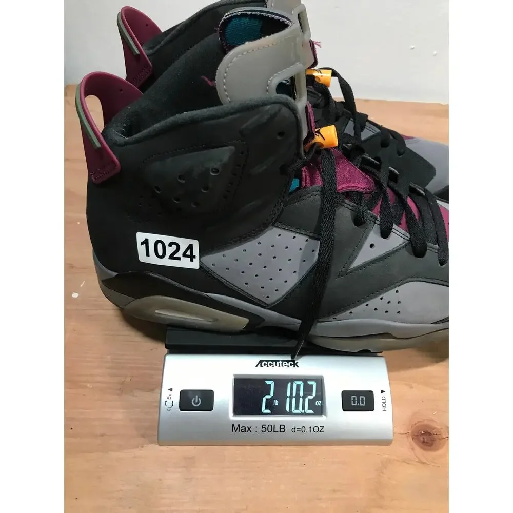 Mens size 12 Jordan 6 Air Bordeaux